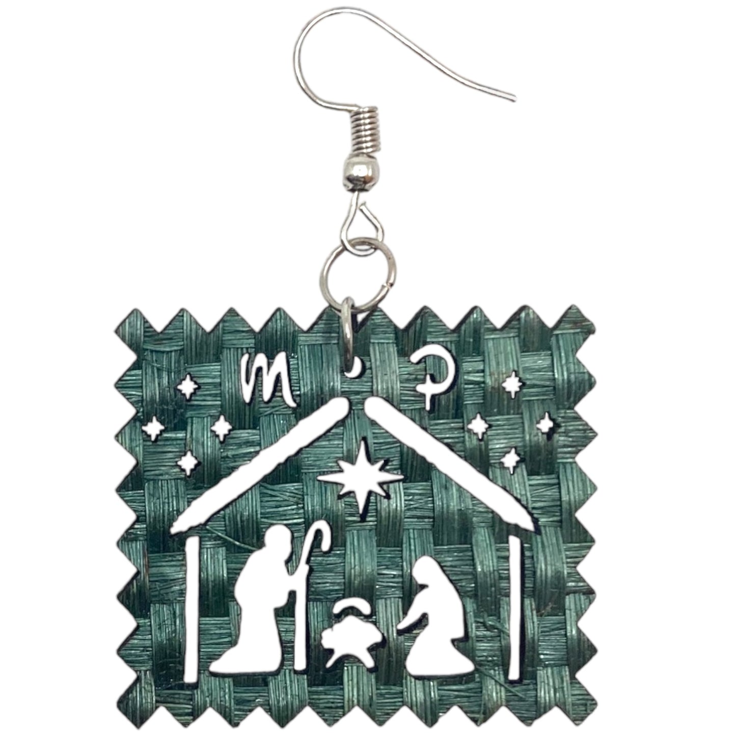 Aretes papel picado Nacimiento