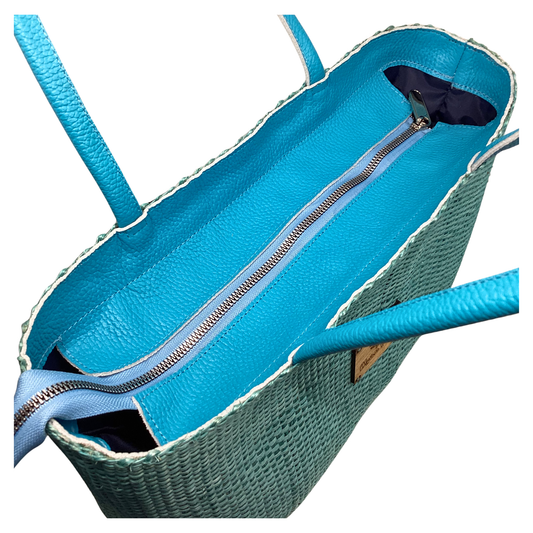 Bolso Lol Be Turquesa asas piel turquesa