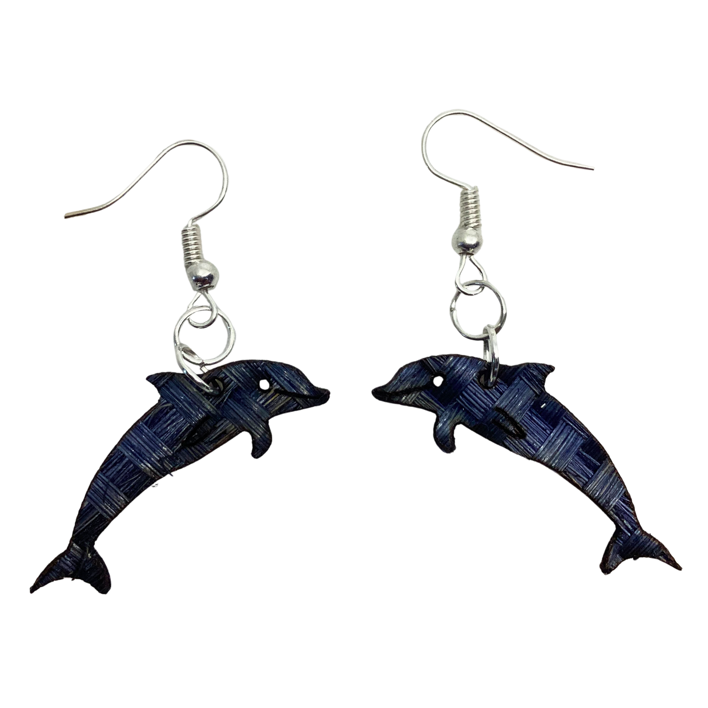 Aretes delfin azul