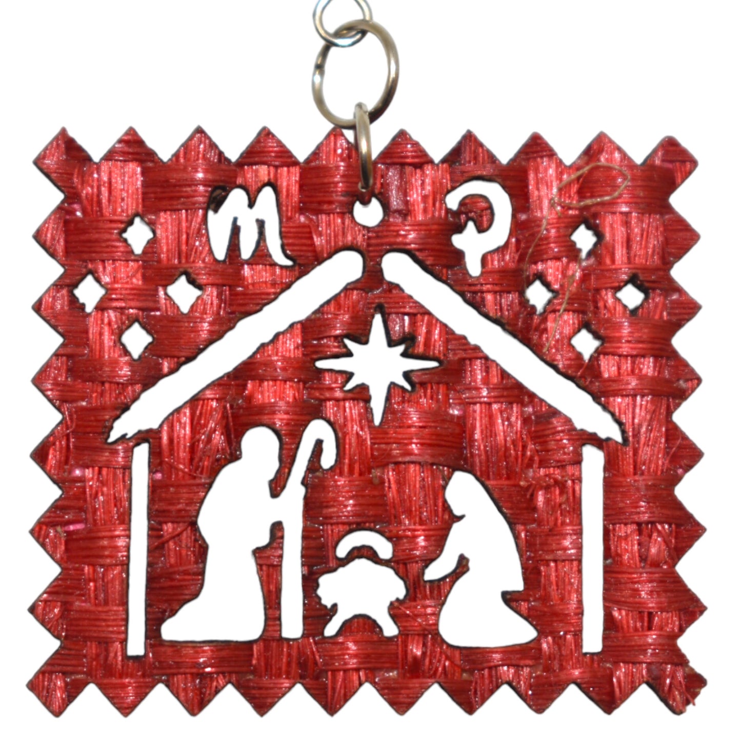 Aretes papel picado Nacimiento