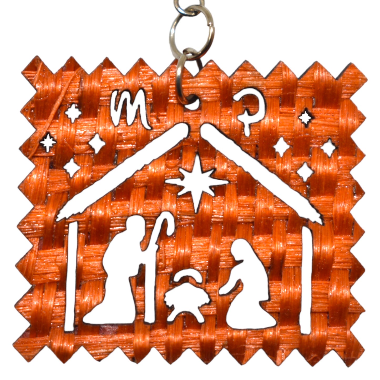 Aretes papel picado Nacimiento