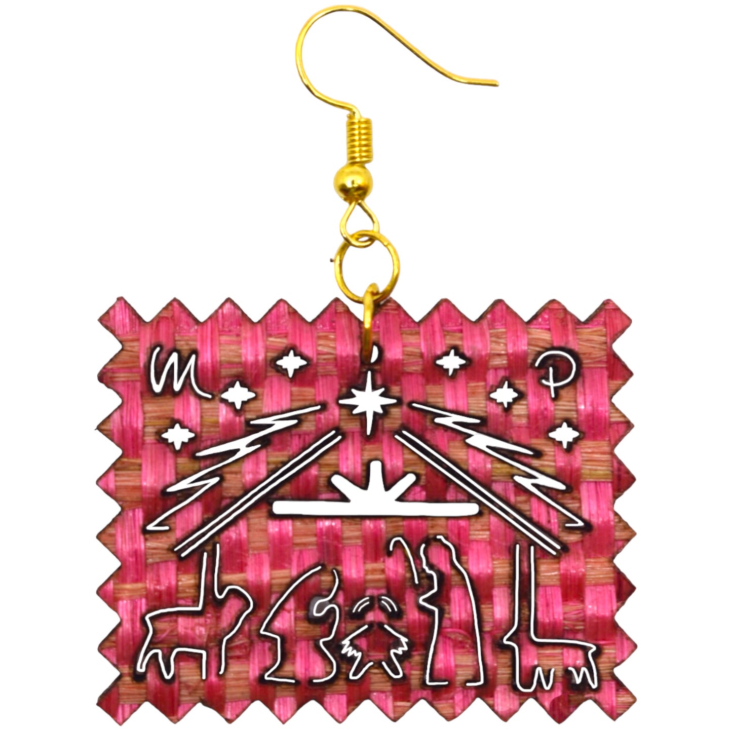 Aretes papel picado Nacimiento