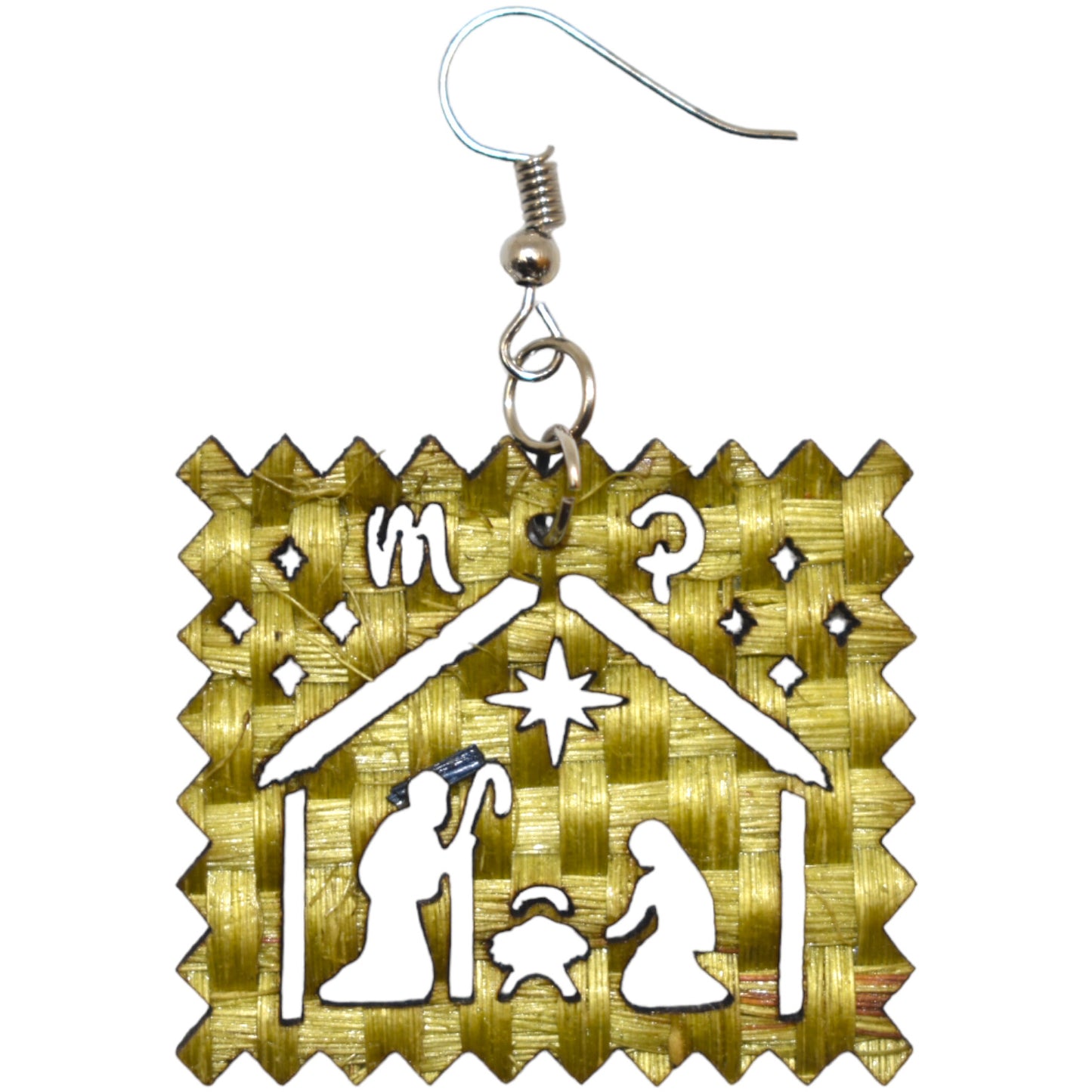 Aretes papel picado Nacimiento
