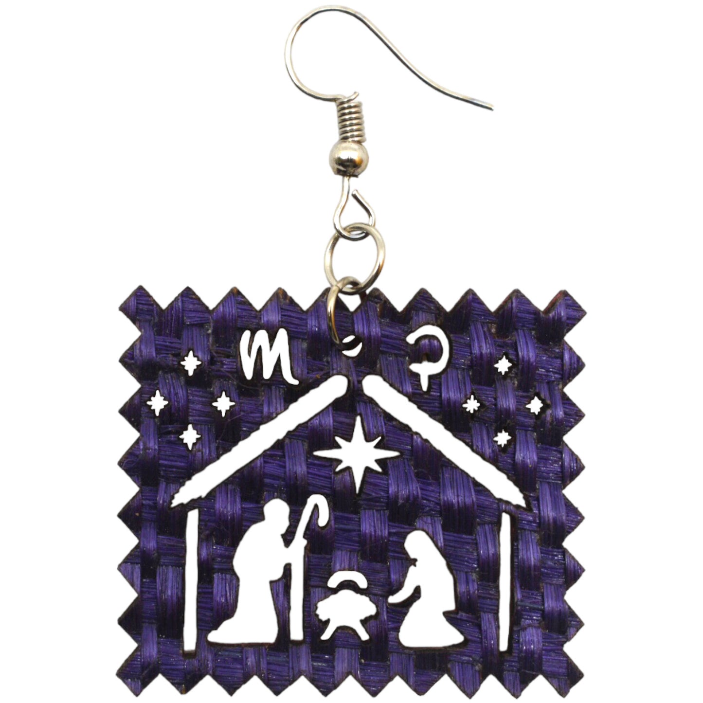 Aretes papel picado Nacimiento