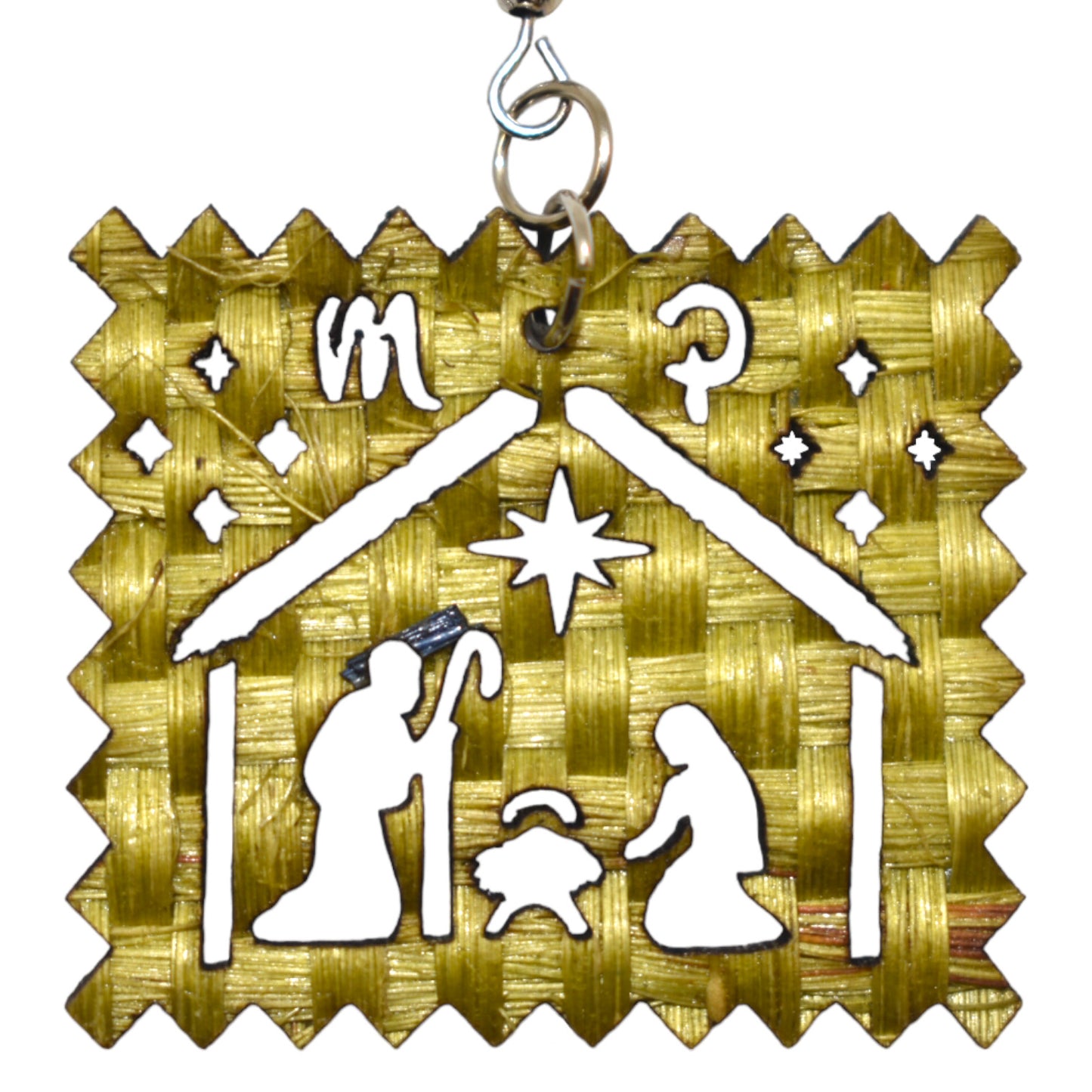 Aretes papel picado Nacimiento
