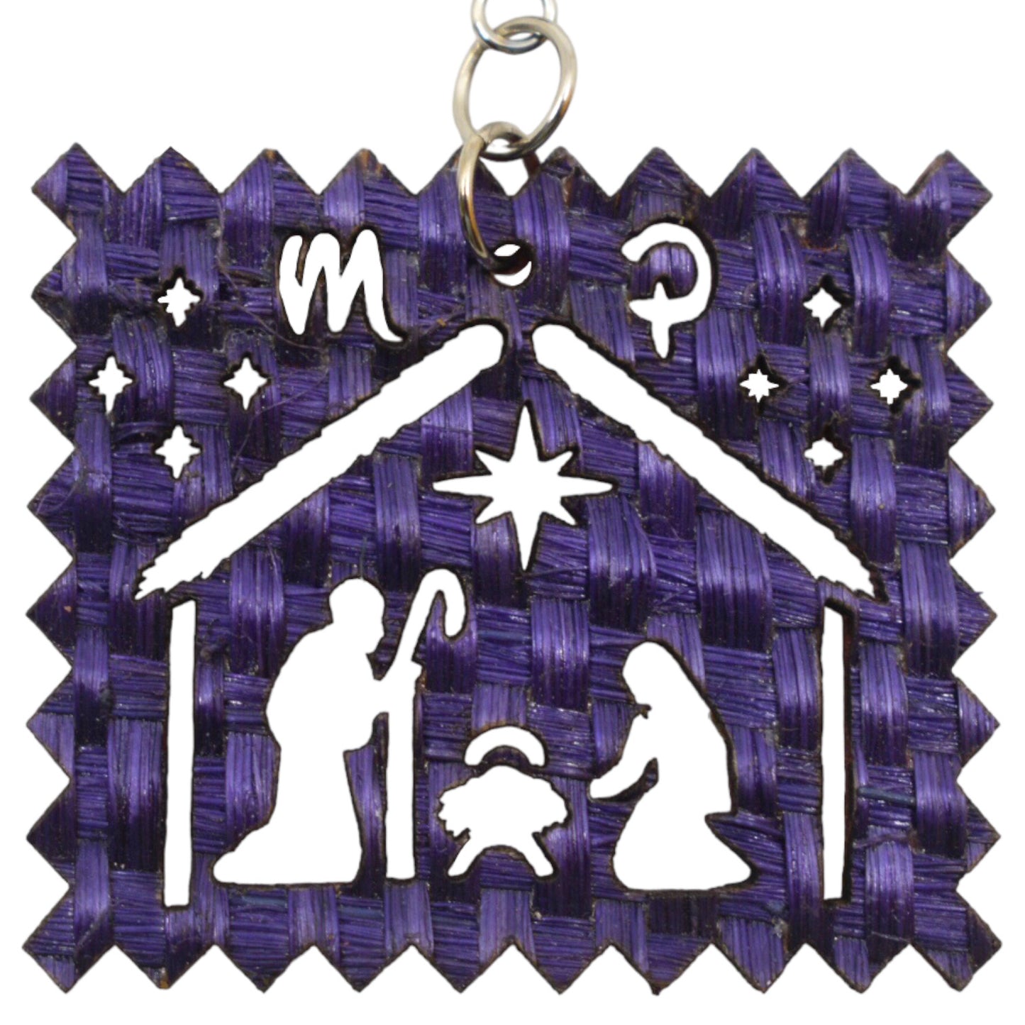 Aretes papel picado Nacimiento