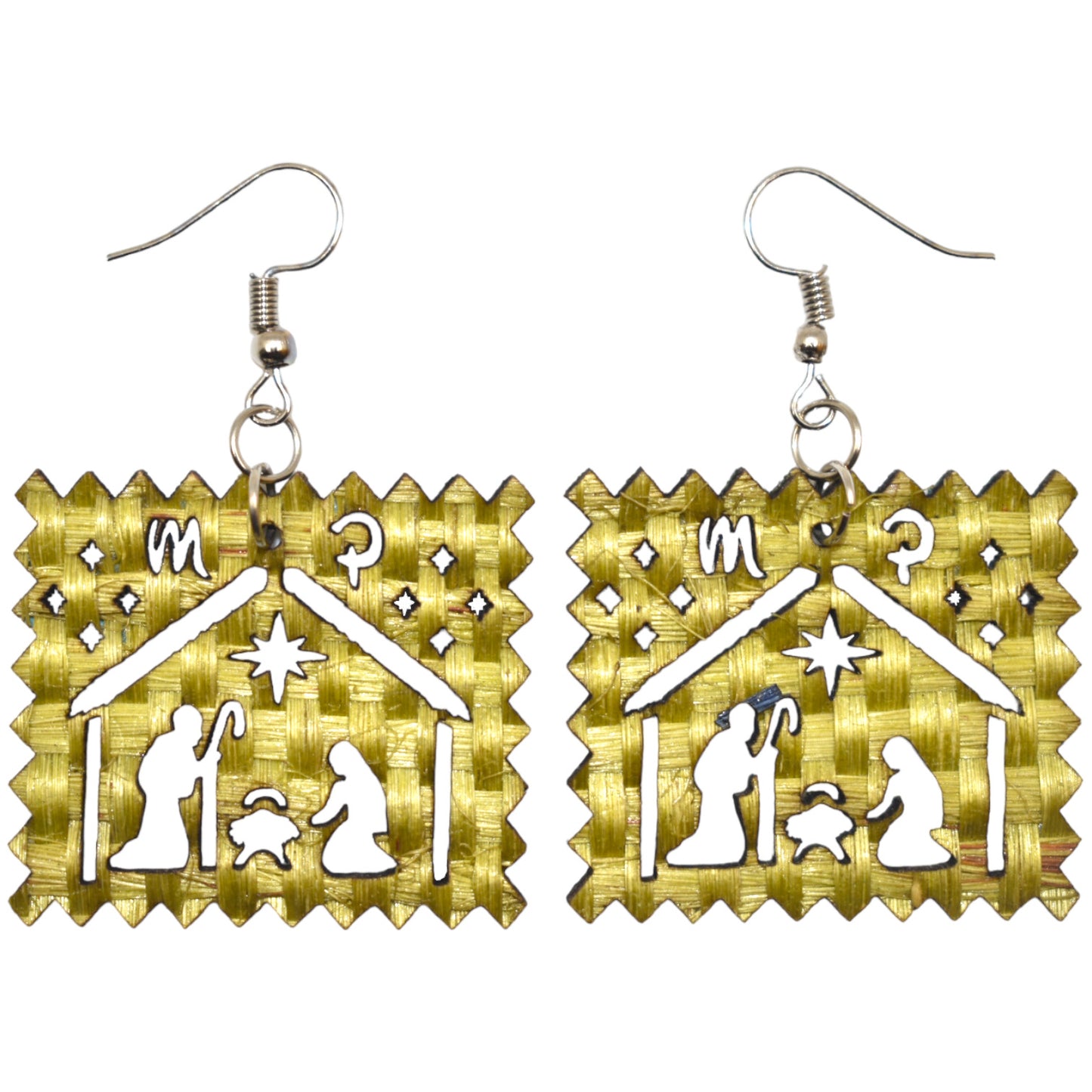 Aretes papel picado Nacimiento