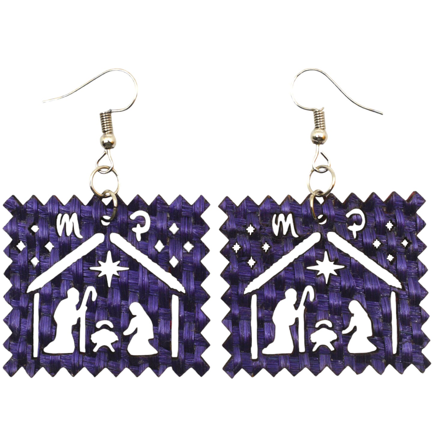 Aretes papel picado Nacimiento