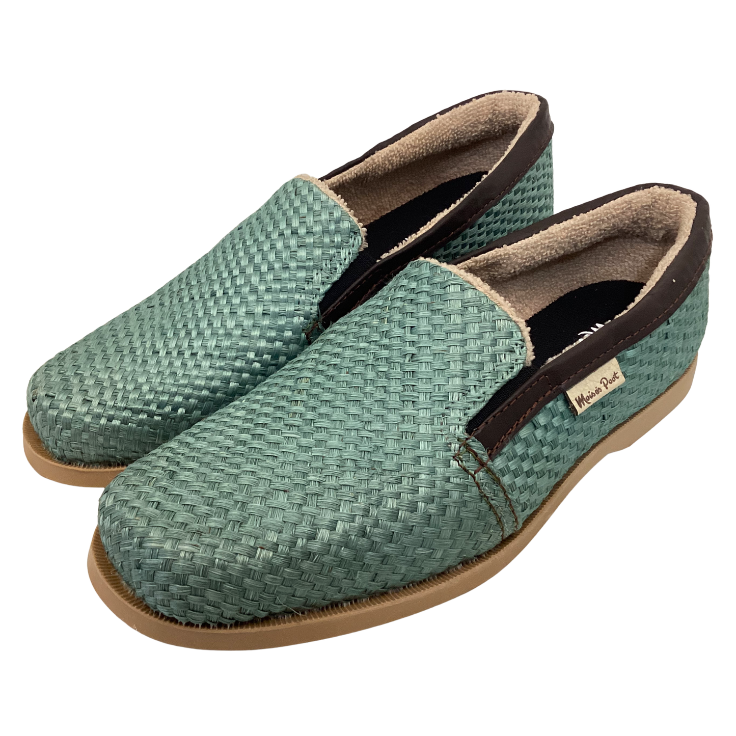 Zapatos Chaac Verde vivos en piel