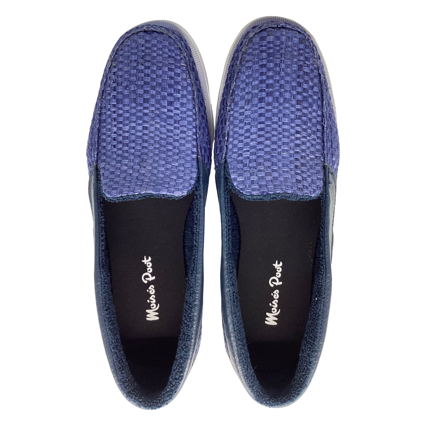 Zapato Izamal Azul vivos en piel azul