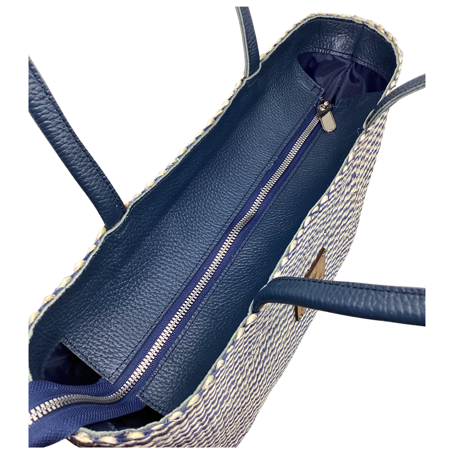 Bolso Lol Be Cebra Azul asas piel azul