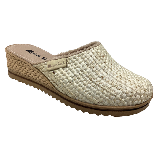 Zuecos Cristy Natural