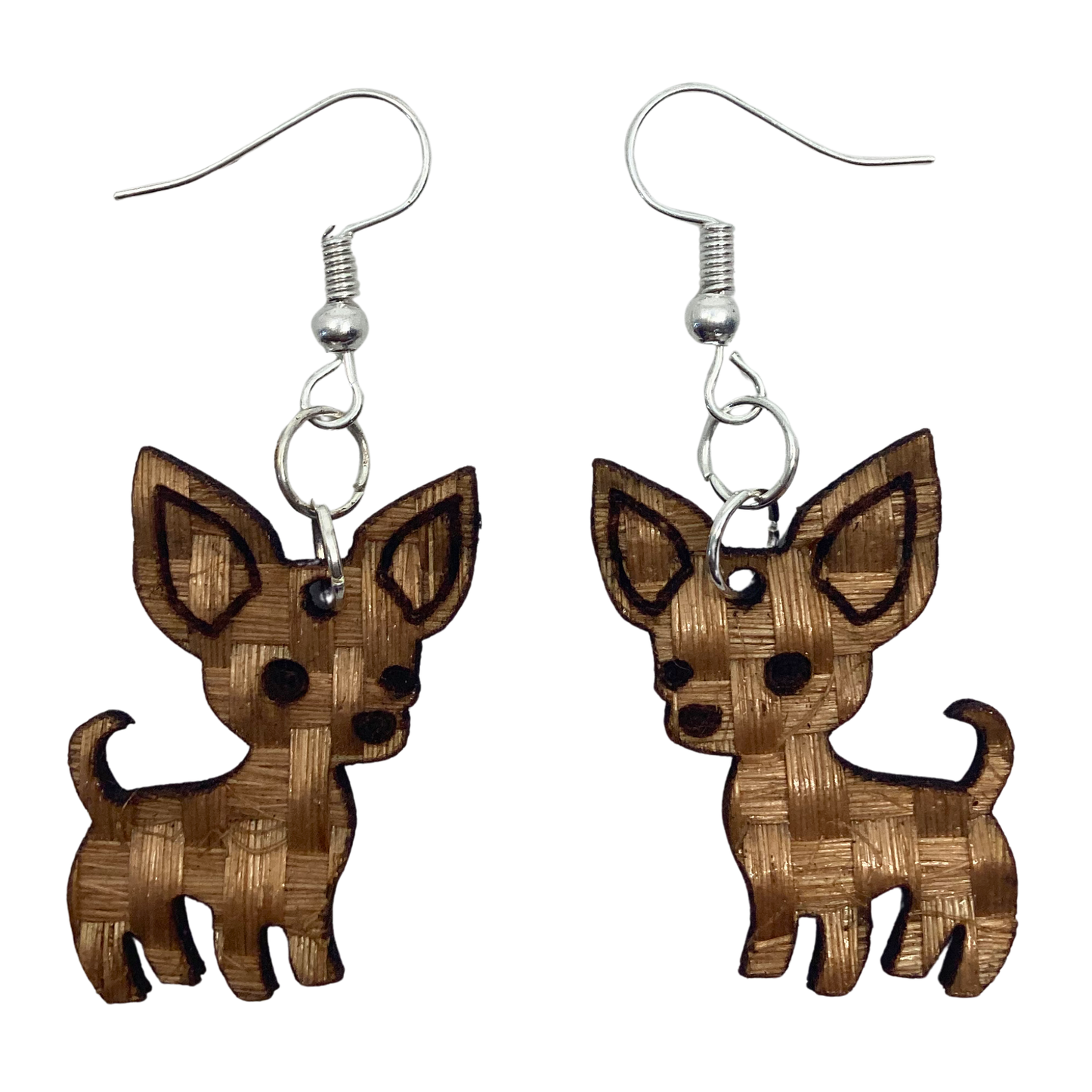 Aretes Chihuahua canela