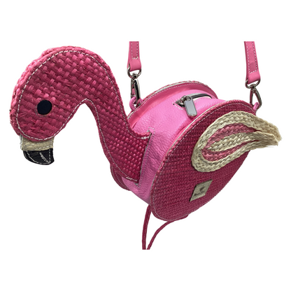 Bolso flamingo forro en piel (1)