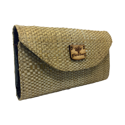 Cartera Naty Tabaco forro en piel color café