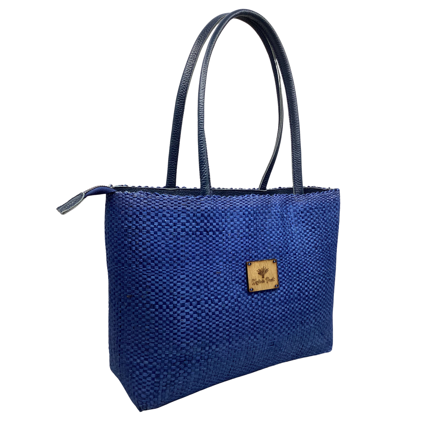 Bolso Lol-Be Azul asas piel marino