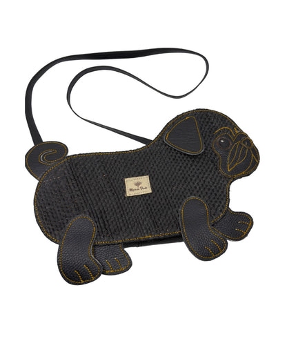 Bolso Perro Pug Negro