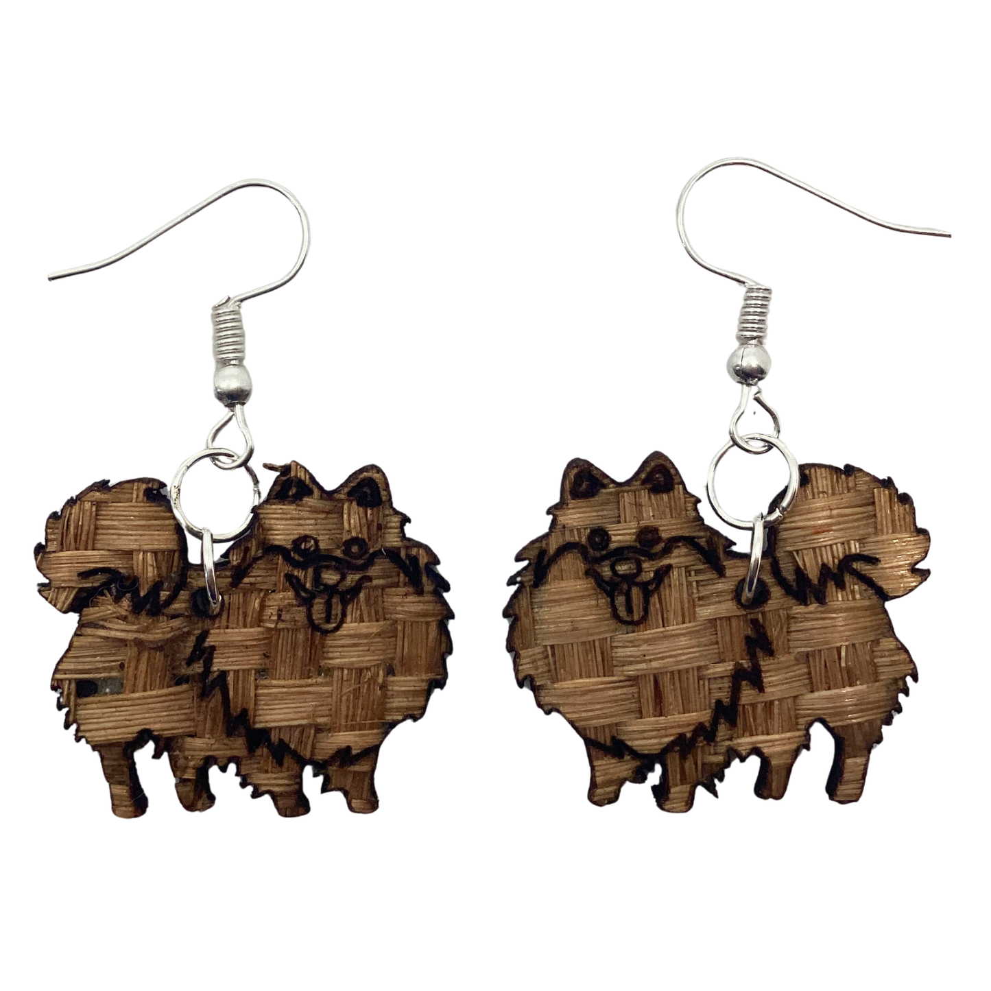 Pomeranian Earrings