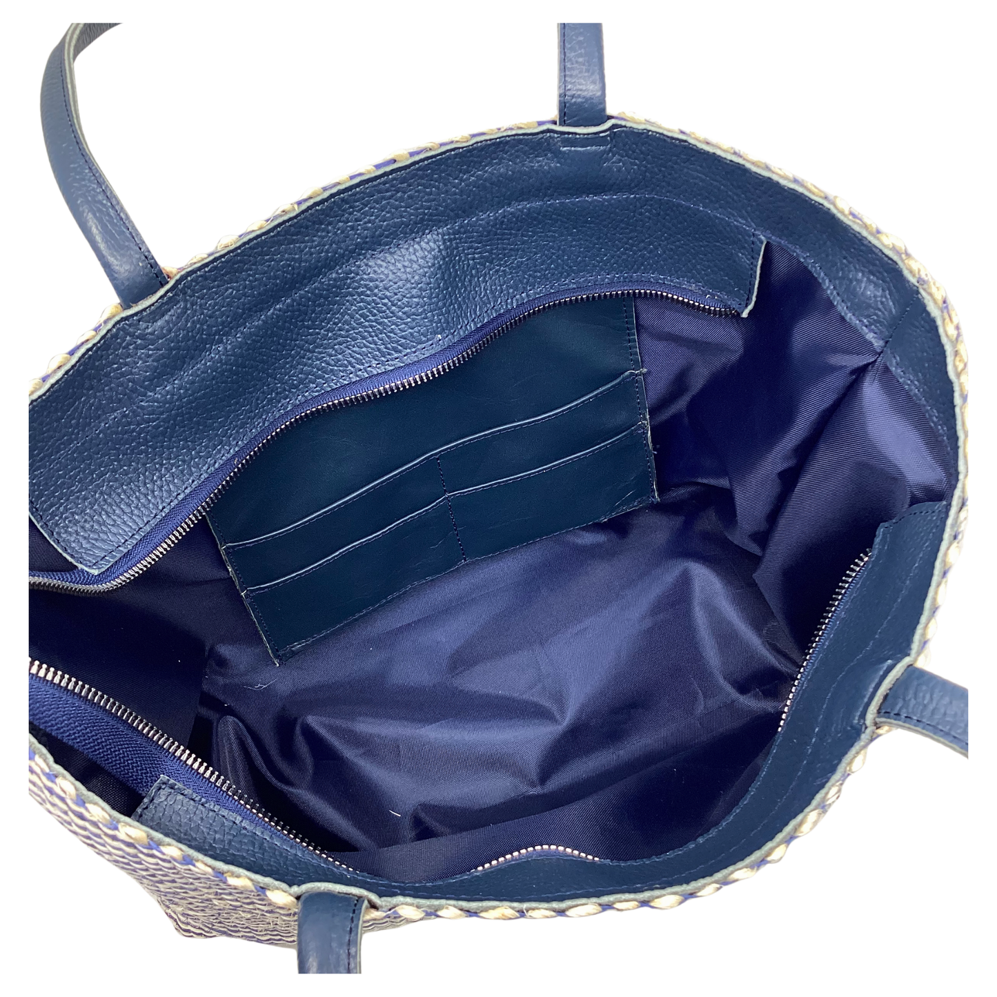 Bolso Lol Be Cebra Azul asas piel azul
