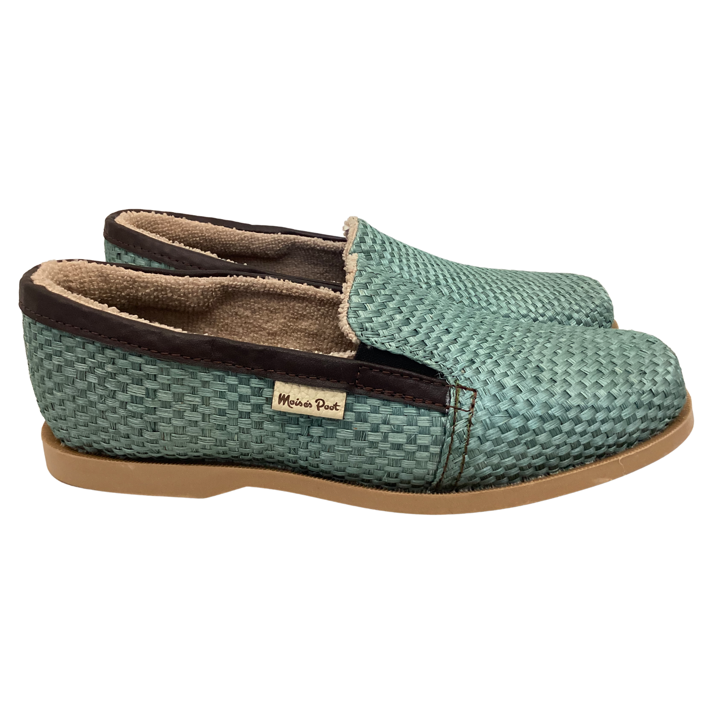 Zapatos Chaac Verde vivos en piel