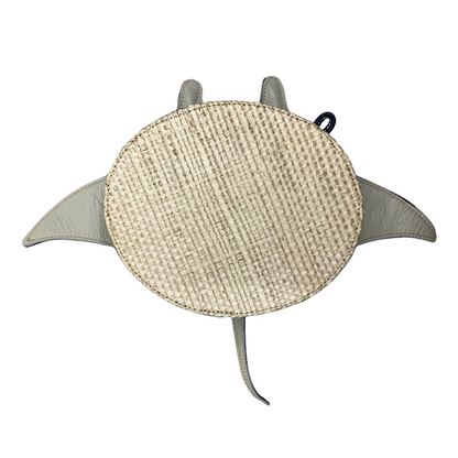 Bolso Mantarraya Cebra Azul