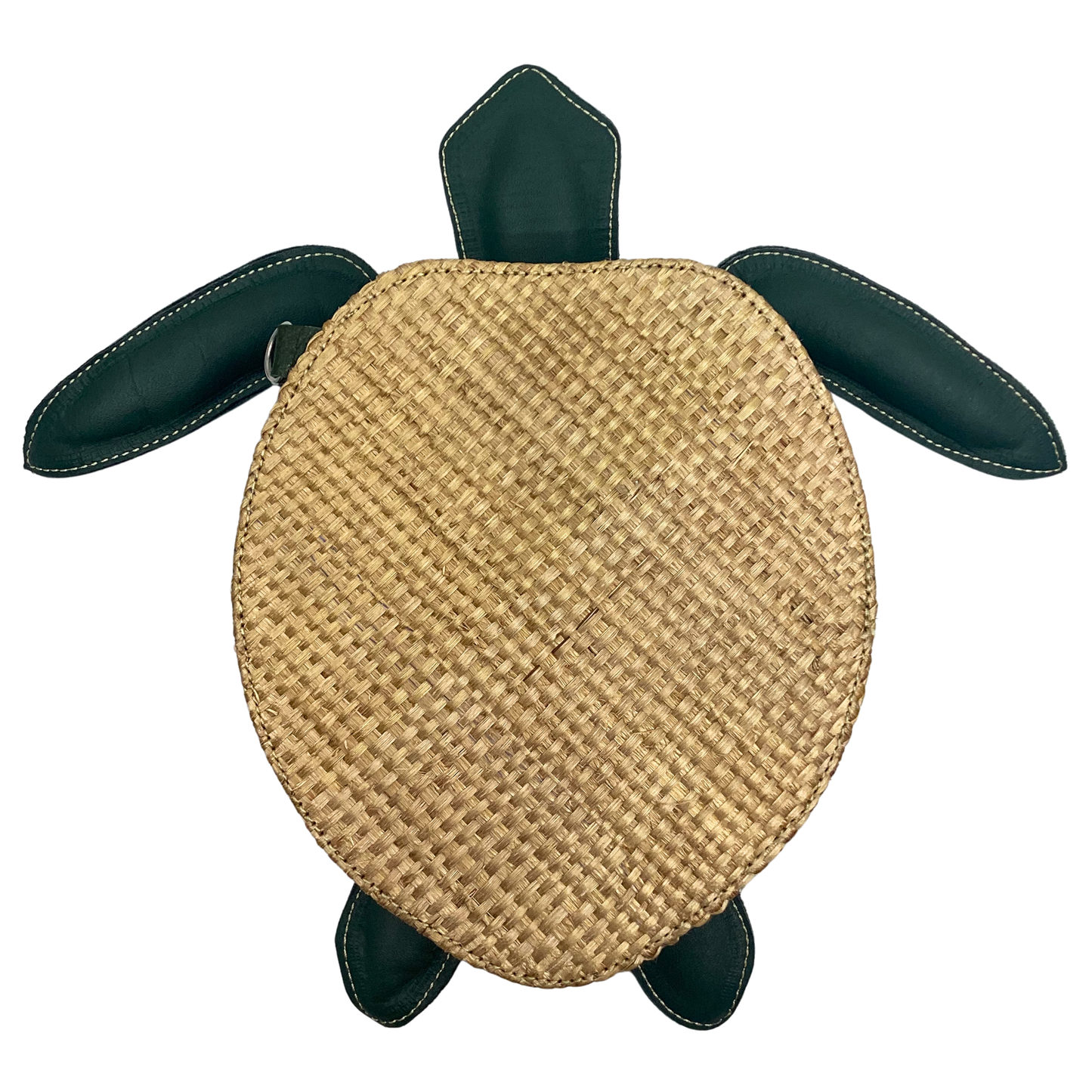 Bolso Tortuga verde forro en piel (2)