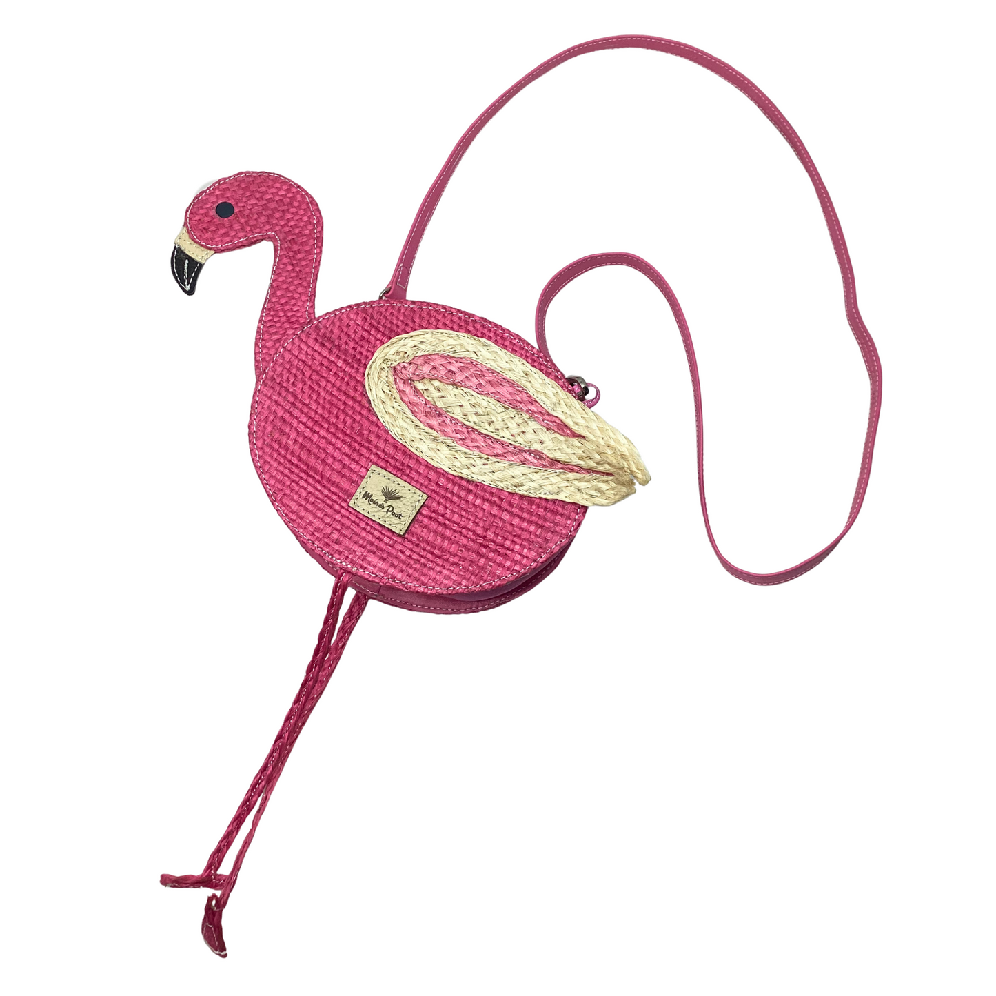 Bolso flamingo forro en piel (1)