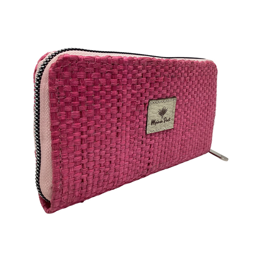 Cartera Coba  Fuxia forro en piel