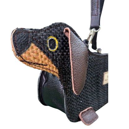 Bolso Perro Salchicha negro