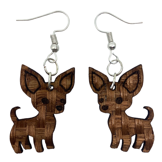 Aretes Chihuahua café