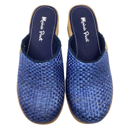 Zuecos Cristy Azul