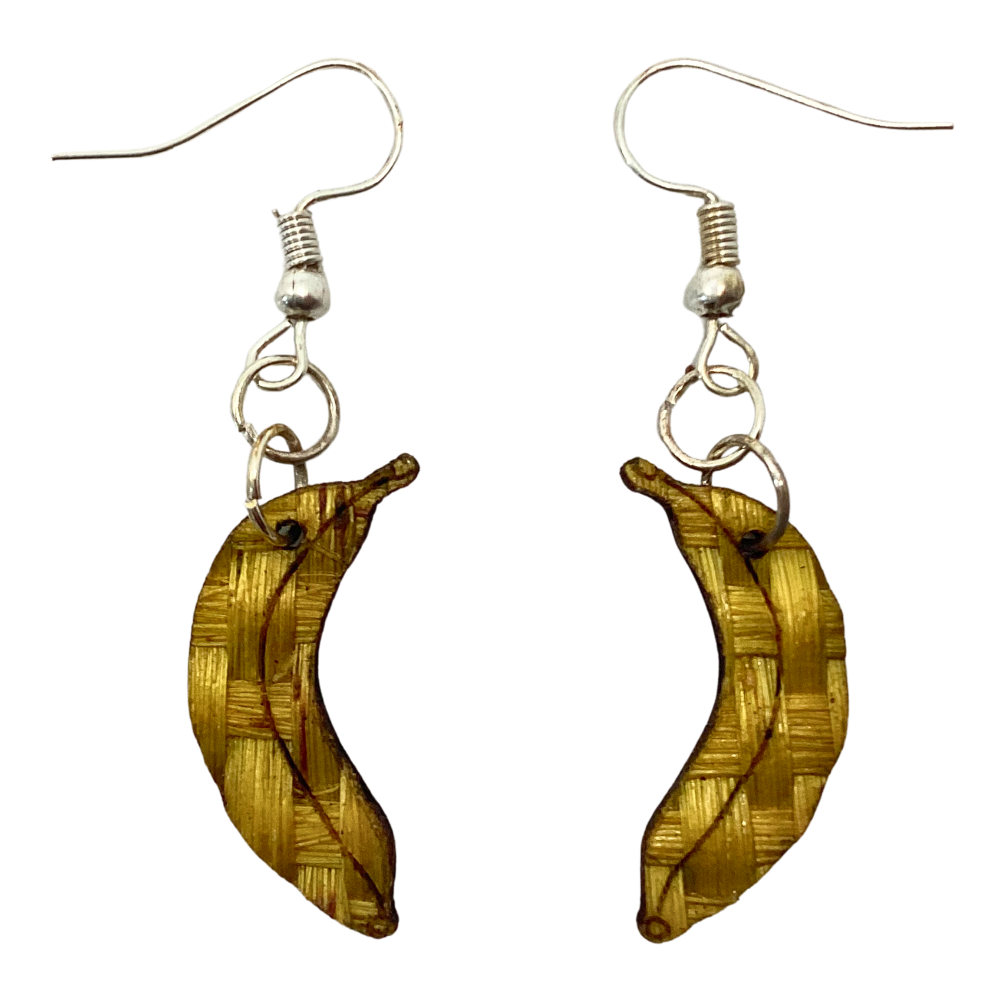 aretes plátano
