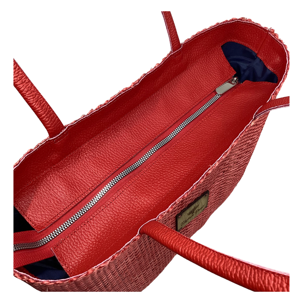 Bolso Lol-Be rojo asas piel rojo