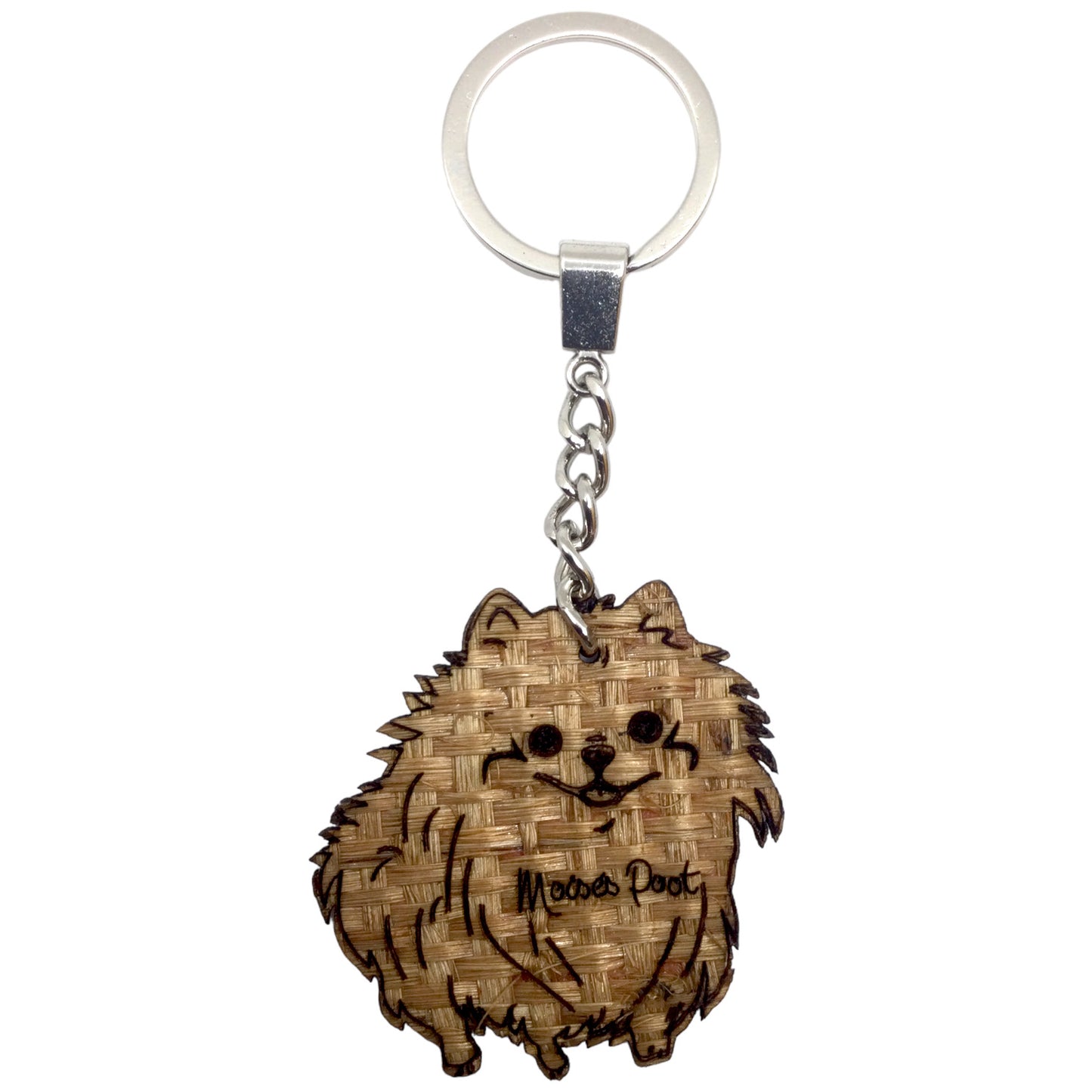 Pomeranian Keychain