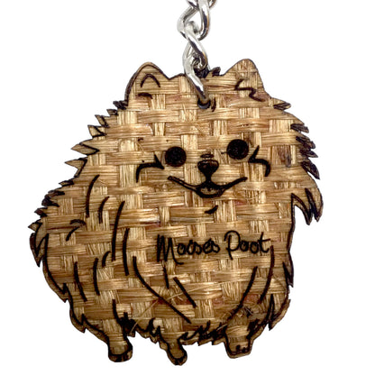 Pomeranian Keychain