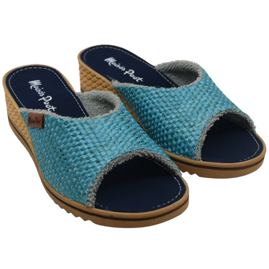Chanclas Irene Turquesa