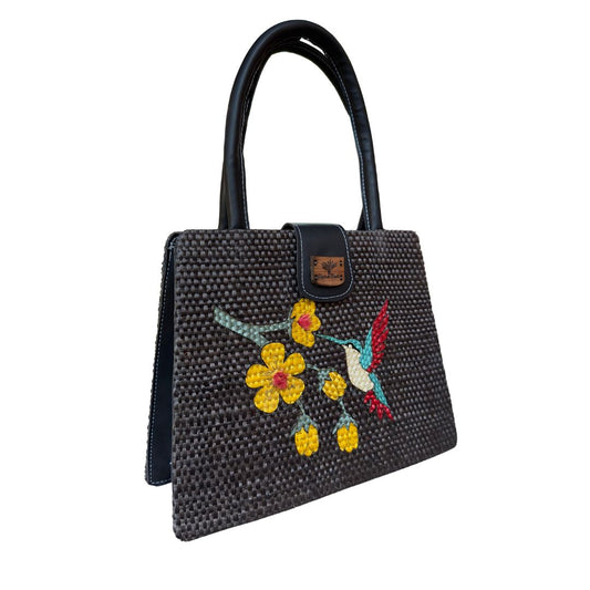 Giovanna Colibri Flores Color Negro