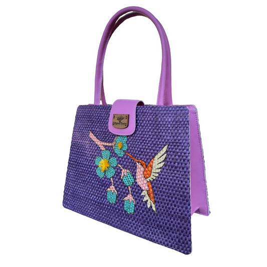 Giovanna Colibri Flores Color Morado